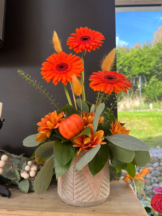 Autumnal Table Arrangement