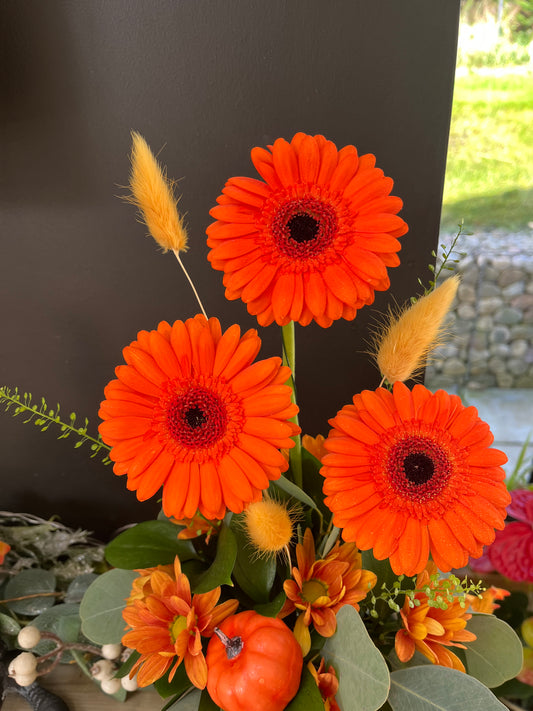 Autumnal Table Arrangement